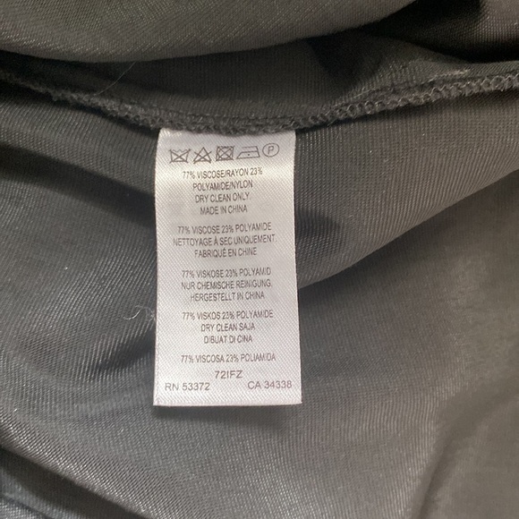 FRENCH CONNECTION BLACK VELVET LAYERING OVERSIZED PIECE NEW YEARS EVE PARTY TOP - Picture 11 of 12